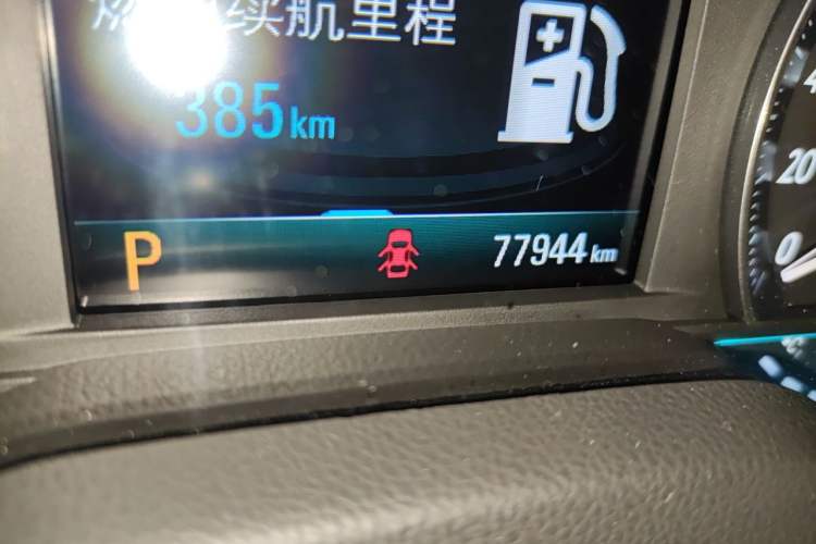 Used Buick GT 2018 18T Automatic Flagship Model Odometer Close Up