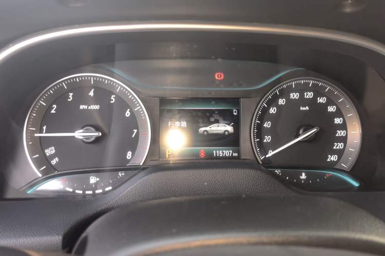 Used Buick GT 2018 15T Dual-Clutch Elite Model China V Standard Instrument Cluster