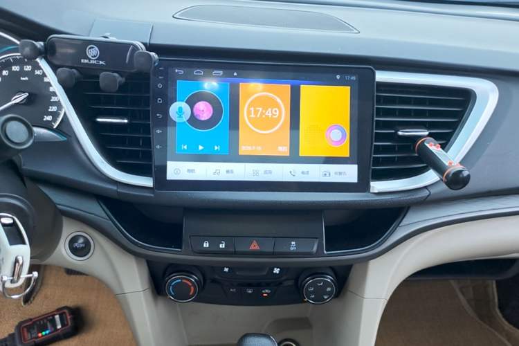 Used Buick GT 2018 15T Dual-Clutch Elite Model China V Standard Audio And AC Panel