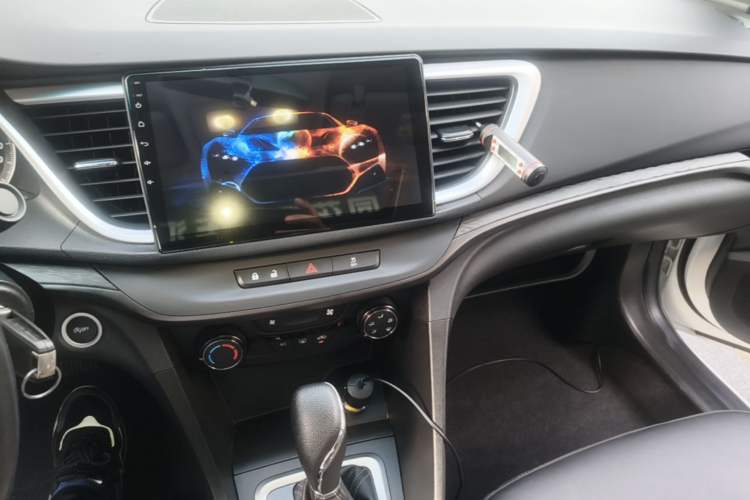 Used Buick GT 2018 18T Automatic Elite Model Audio And AC Panel