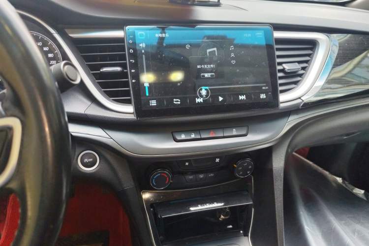 Used Buick GT 2018 18T Automatic Elite Model Audio And AC Panel