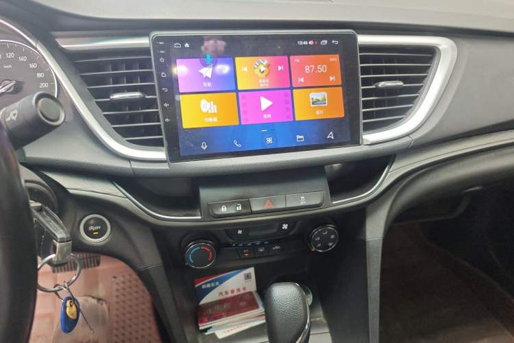 Used Buick GT 2018 18T Automatic Elite Model Audio And AC Panel
