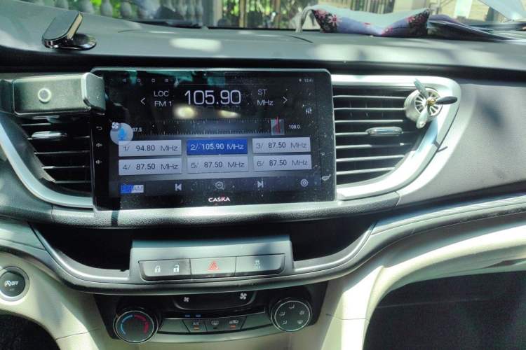 Used Buick GT 2018 15T Dual-Clutch Elite Model China V Standard Audio And AC Panel
