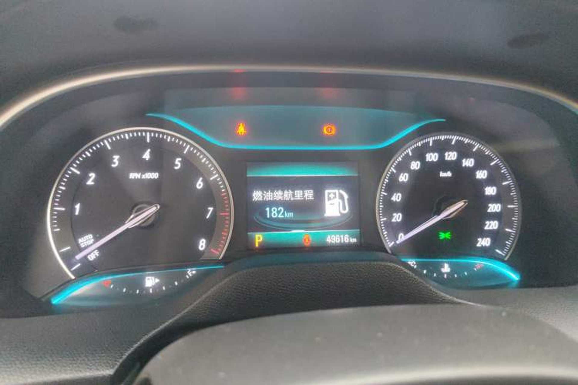Used Buick GT 2018 15T Dual-Clutch Elite Model China V Standard Instrument Cluster
