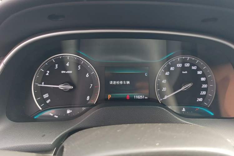 Used Buick GT 2018 18T Automatic Elite Model Instrument Cluster