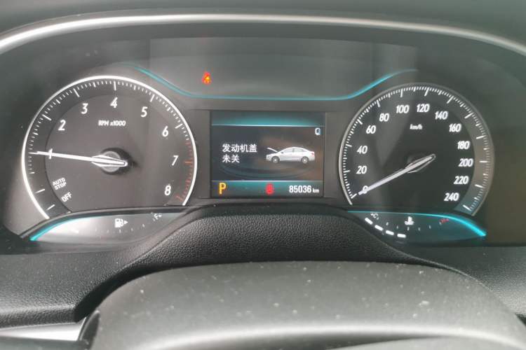 Used Buick GT 2018 18T Automatic Elite Model Instrument Cluster
