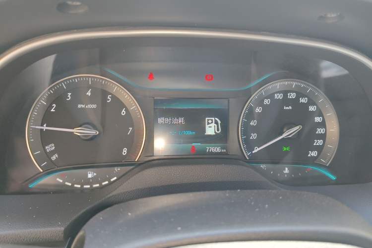 Used Buick GT 2018 15T Dual-Clutch Elite Model China V Standard Instrument Cluster