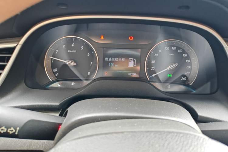 Used Buick GT 2018 18T Automatic Elite Model Instrument Cluster