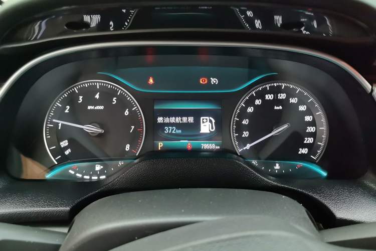 Used Buick GT 2018 15T Dual-Clutch Elite Model China V Standard Instrument Cluster