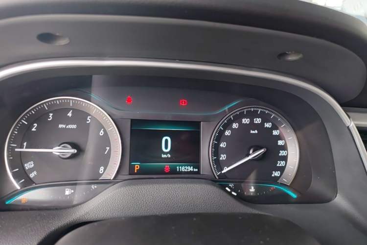 Used Buick GT 2018 15T Dual-Clutch Elite Model China V Standard Instrument Cluster