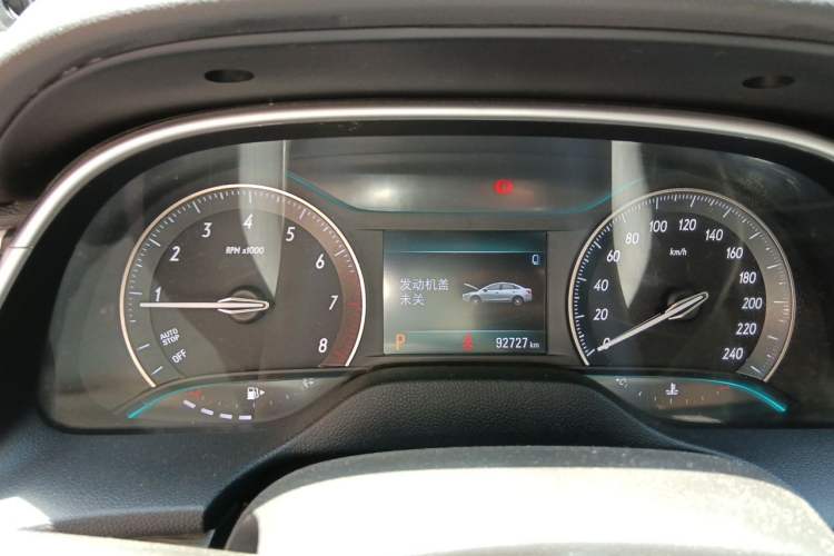 Used Buick GT 2018 18T Automatic Elite Model Instrument Cluster