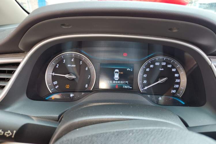 Used Buick GT 2018 15T Dual-Clutch Elite Model China V Standard Instrument Cluster