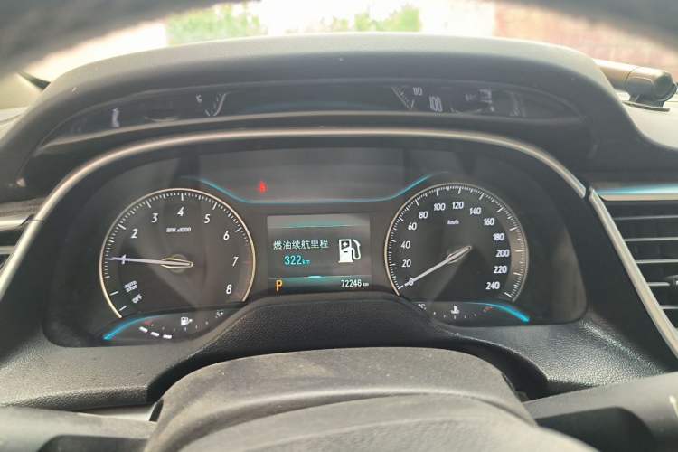 Used Buick GT 2018 15T Dual-Clutch Elite Model China V Standard Instrument Cluster