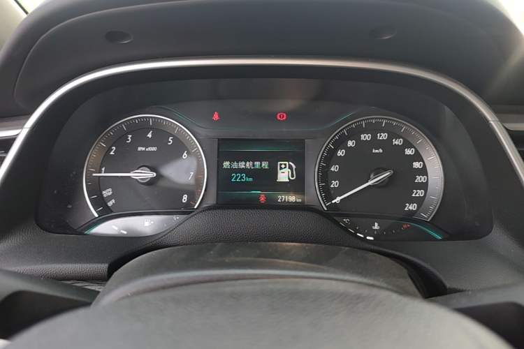 Used Buick GT 2018 15T Manual Elite Version China V Standard Instrument Cluster
