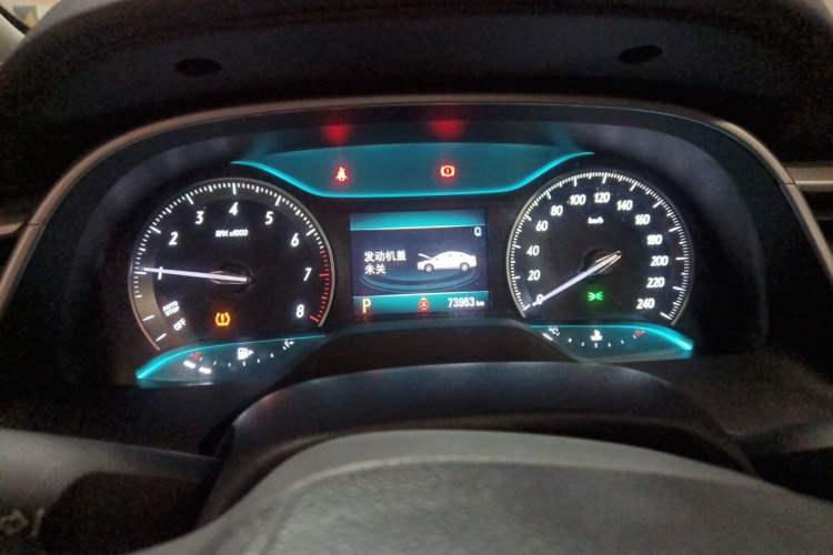 Used Buick GT 2018 18T Automatic Elite Model Instrument Cluster