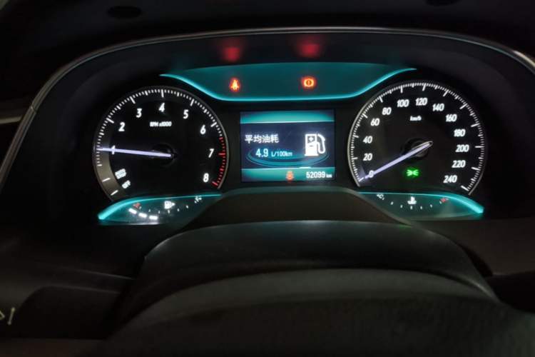 Used Buick GT 2018 15T Manual Elite Version China V Standard Instrument Cluster