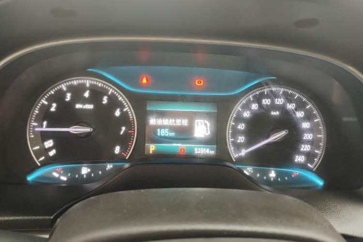 Used Buick GT 2018 18T Automatic Elite Model Instrument Cluster
