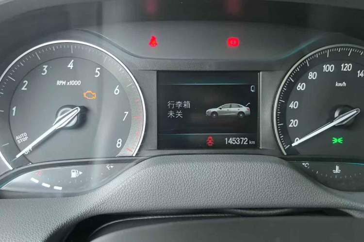 Used Buick GT 2018 15T Manual Elite Version China V Standard Instrument Cluster