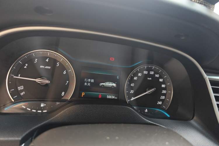 Used Buick GT 2018 15T Dual-Clutch Elite Model China V Standard Instrument Cluster