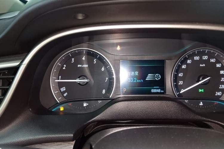 Used Buick GT 2018 18T Automatic Elite Model Instrument Cluster