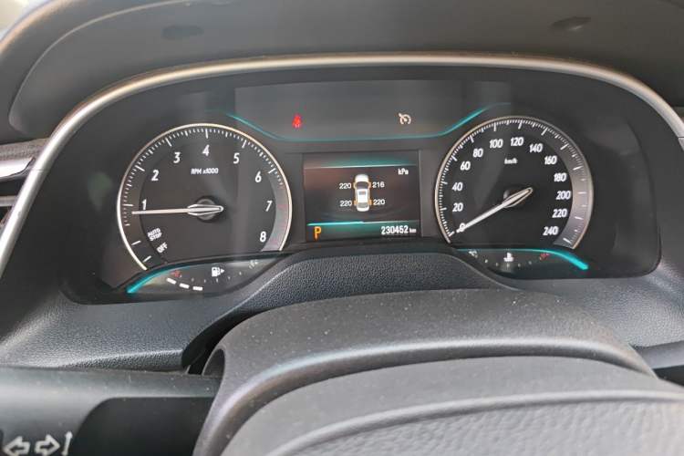 Used Buick GT 2018 18T Automatic Elite Model Instrument Cluster
