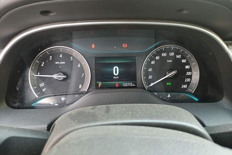 Used Buick GT 2018 18T Automatic Elite Model Instrument Cluster