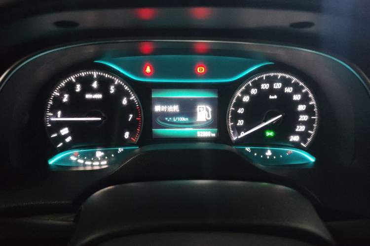 Used Buick GT 2018 15T Manual Elite Version China V Standard Instrument Cluster
