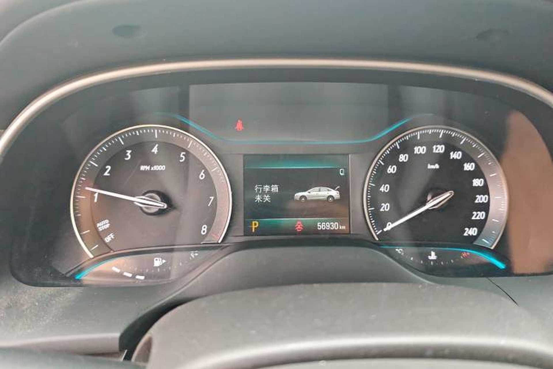 Used Buick GT 2018 15T Dual-Clutch Elite Model China V Standard Instrument Cluster