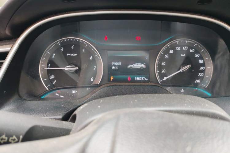 Used Buick GT 2018 15T Dual-Clutch Elite Model China V Standard Instrument Cluster