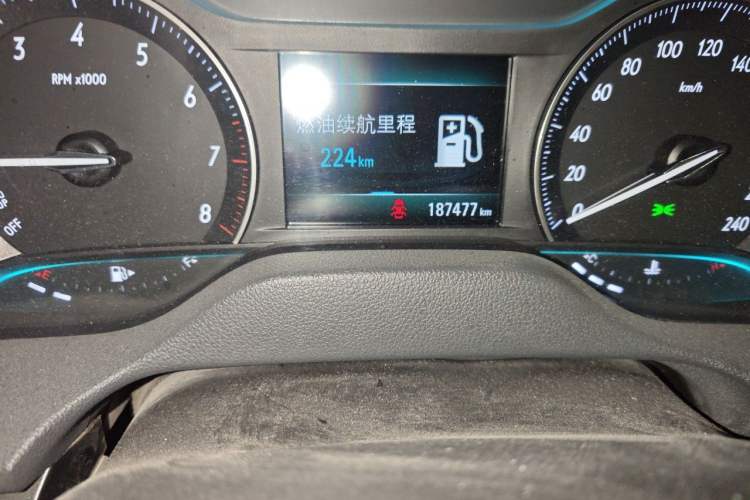 Used Buick GT 2018 15T Manual Elite Version China V Standard Odometer Close Up