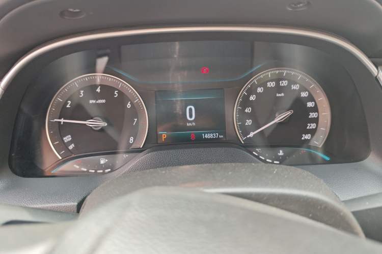 Used Buick GT 2018 18T Automatic Elite Model Odometer Close Up