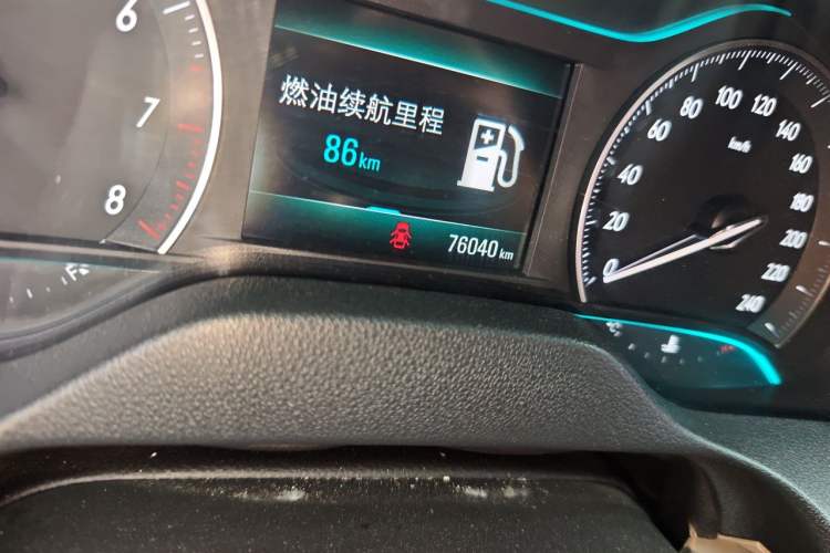 Used Buick GT 2018 15T Manual Elite Version China V Standard Odometer Close Up