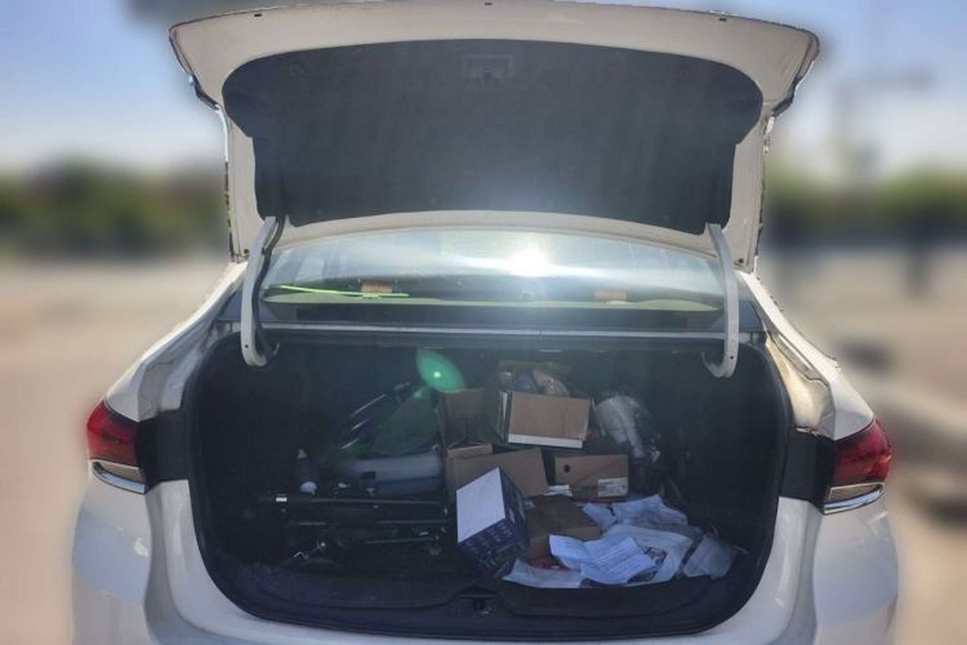 Used Buick GT 2018 18T Automatic Elite Model Trunk