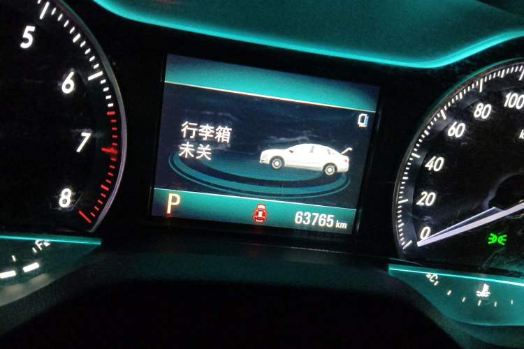Used Buick GT 2018 18T Automatic Flagship Model Odometer Close Up
