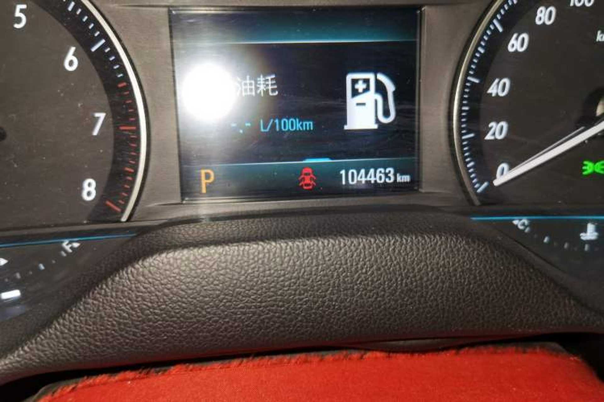 Used Buick GT 2018 18T Automatic Flagship Model Odometer Close Up