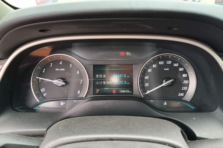 Used Buick GT 2019 18T Automatic Connected Elite Model China VI Standard Instrument Cluster