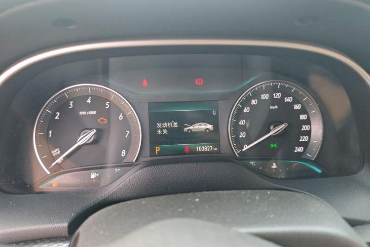 Used Buick GT 2019 18T Automatic Connected Elite Model China VI Standard Instrument Cluster