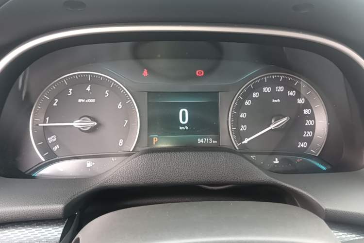 Used Buick GT 2019 18T Automatic Connected Elite Model China V Standard Instrument Cluster