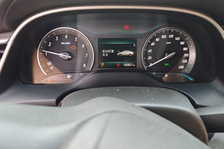 Used Buick GT 2019 18T Automatic Connected Elite Model China VI Standard Odometer Close Up