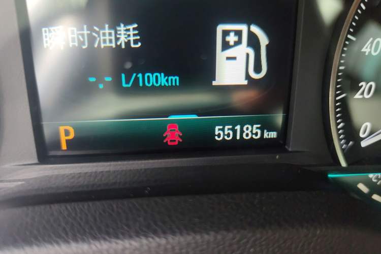 Used Buick GT 2019 15T Dual-Clutch Connected Elite Model China VI Odometer Close Up
