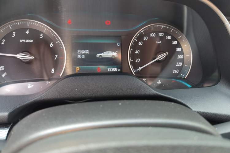 Used Buick GT 2019 18T Automatic Connected Flagship Version China VI Standard Odometer Close Up