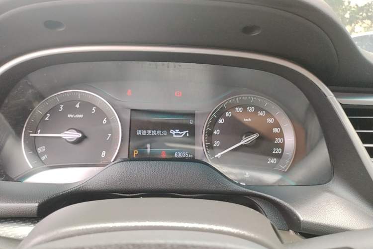 Used Buick GT 2019 15T Dual-Clutch Connected Elite Model China VI Instrument Cluster