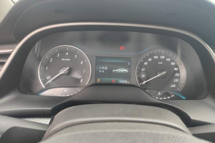 Used Buick GT 2019 18T Automatic Connected Elite Model China VI Standard Instrument Cluster