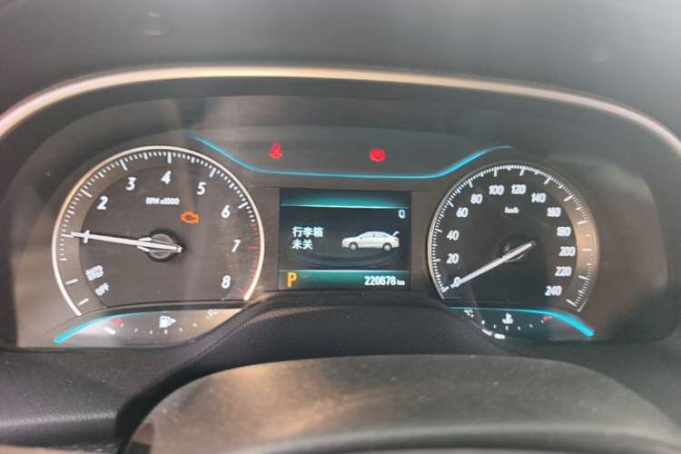 Used Buick GT 2019 18T Automatic Connected Elite Model China VI Standard Instrument Cluster