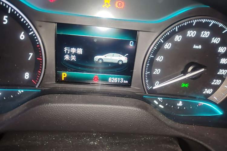 Used Buick GT  Odometer Close Up