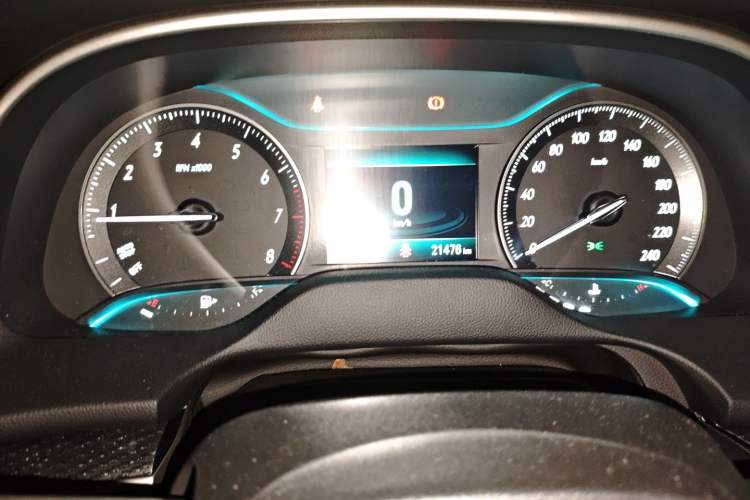 Used Buick GT 2019 18T Automatic Connected Elite Model China VI Standard Instrument Cluster