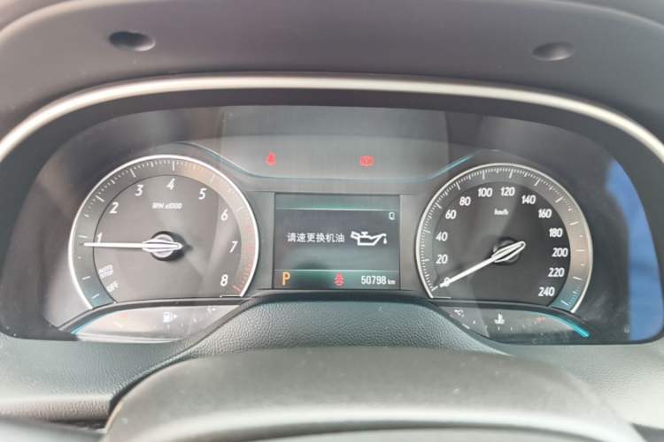 Used Buick GT 2019 18T Automatic Connected Elite Model China VI Standard Instrument Cluster