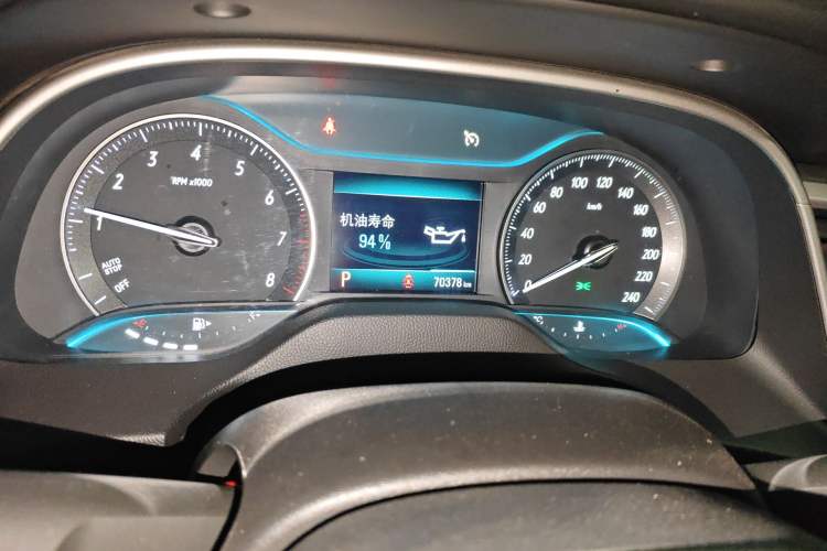 Used Buick GT 2019 18T Automatic Connected Elite Model China VI Standard Instrument Cluster