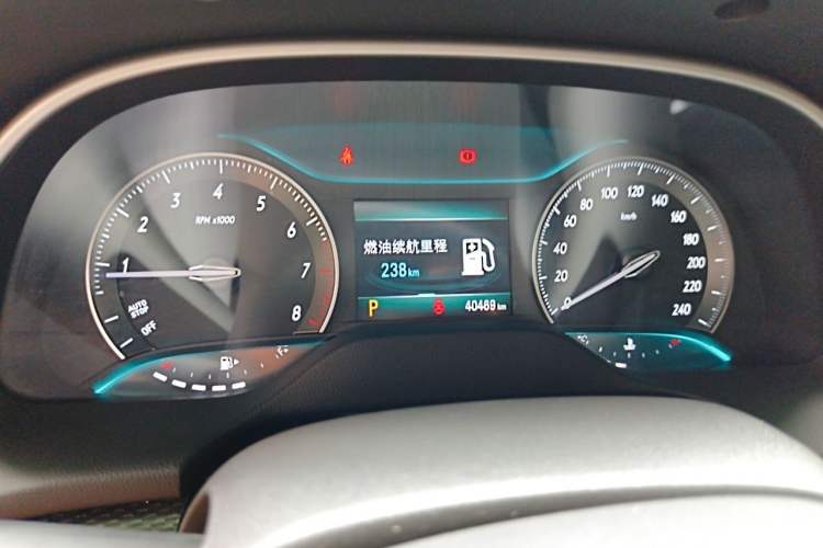 Used Buick GT 2019 18T Automatic Connected Elite Model China VI Standard Instrument Cluster
