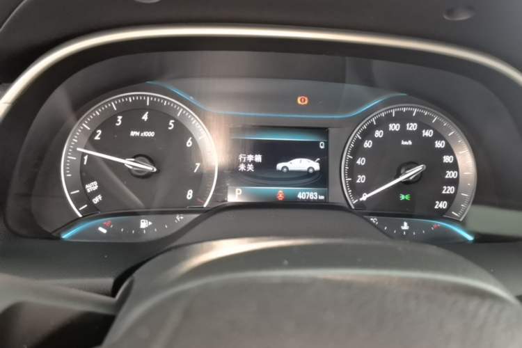 Used Buick GT 2019 18T Automatic Connected Elite Model China VI Standard Instrument Cluster